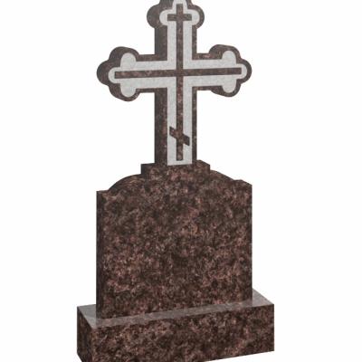 Вертикальный памятник изготовленный из Дымовского гранита