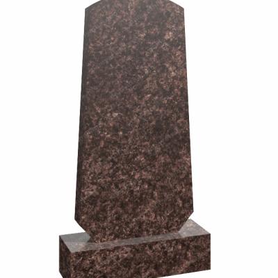 Вертикальный памятник изготовленный из Дымовского гранита