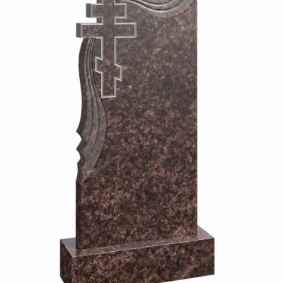 Вертикальный памятник изготовленный из Дымовского гранита
