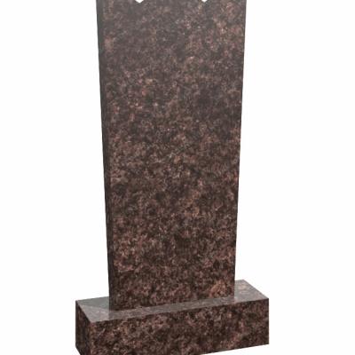 Вертикальный памятник изготовленный из Дымовского гранита