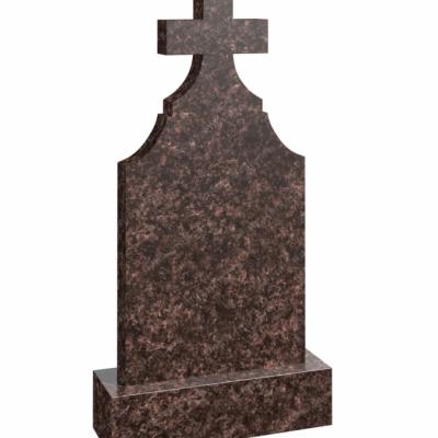 Вертикальный памятник изготовленный из Дымовского гранита