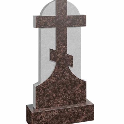 Вертикальный памятник изготовленный из Дымовского гранита