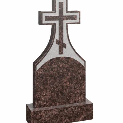 Вертикальный памятник изготовленный из Дымовского гранита